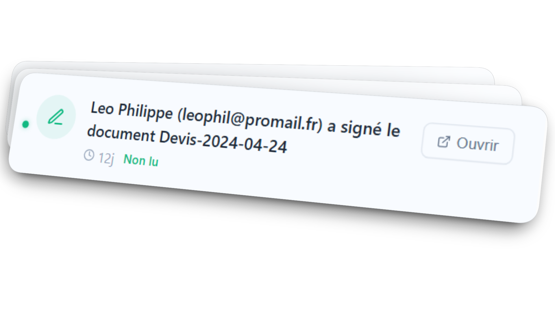 Signature électronique