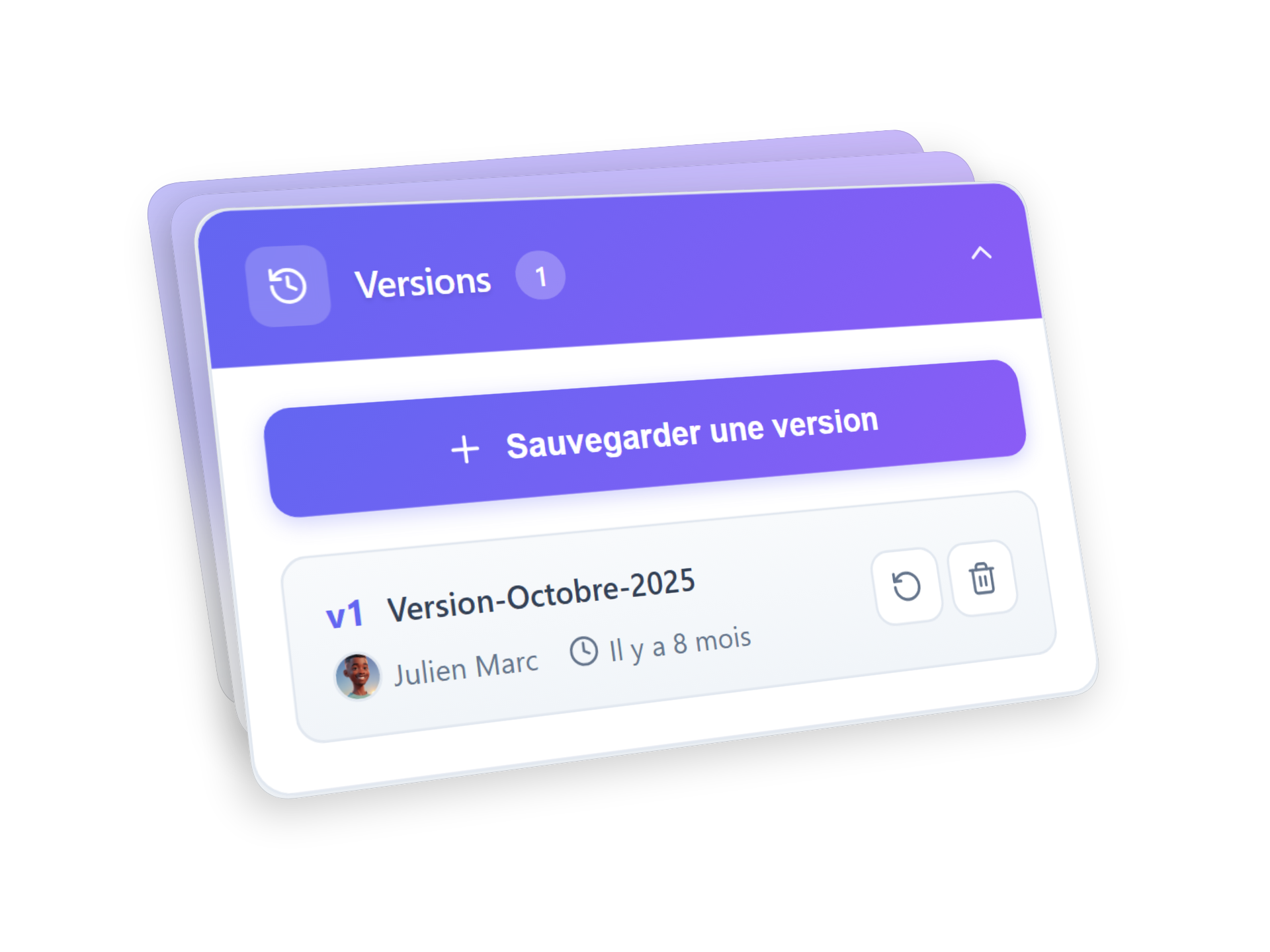 Versioning intégré